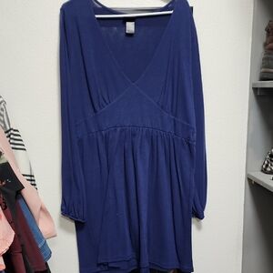 Elegant Blue Women's Top